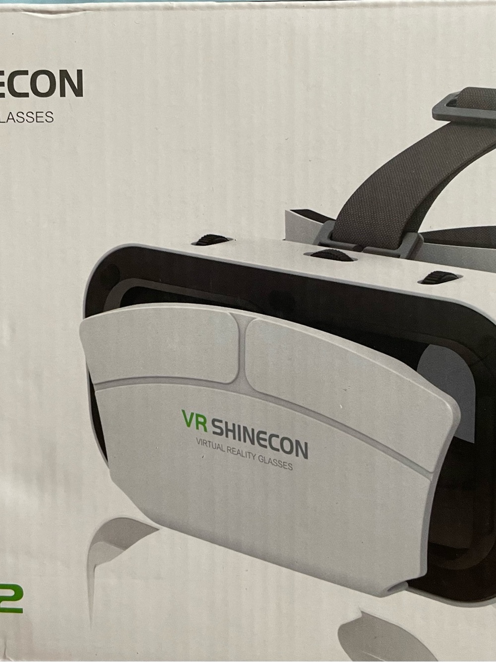 Smartphone VR Headset – White and Black